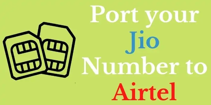 Jio to Airtel Port Offer