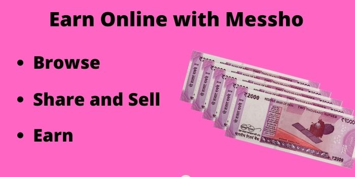 Earn online money with Meesho Referral Code