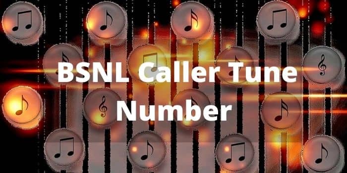 BSNL Caller Tune Number