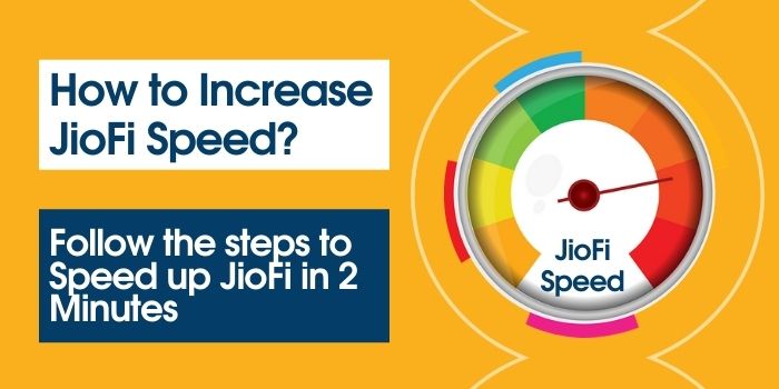 Increase JioFi Speed