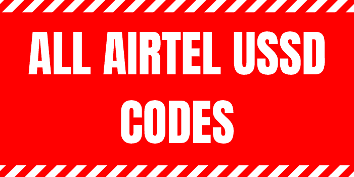 Airtel USSD Codes