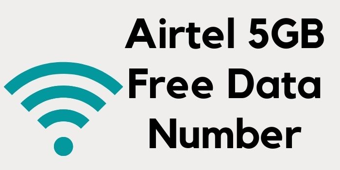 Airtel 5GB Free Data Number