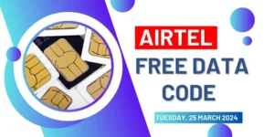 Airtel free data code