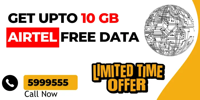 Get Free Airtel Data Coupon Code