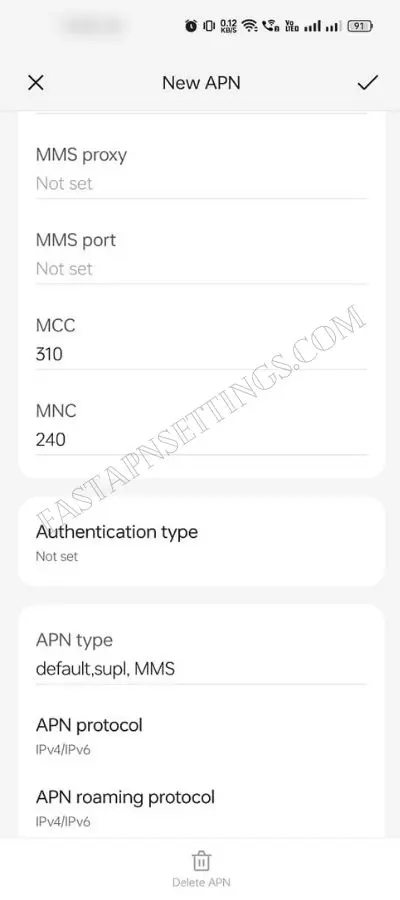 Qlink APN setting for 5g speed part 2